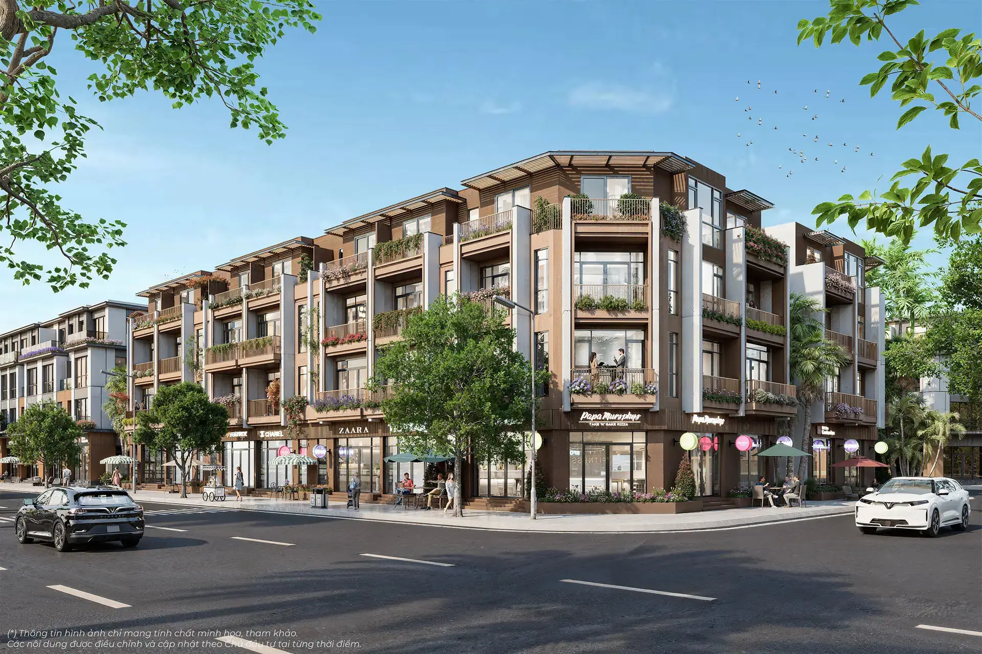 Shophouse thương mại tại Vinhomes Global Sportia 