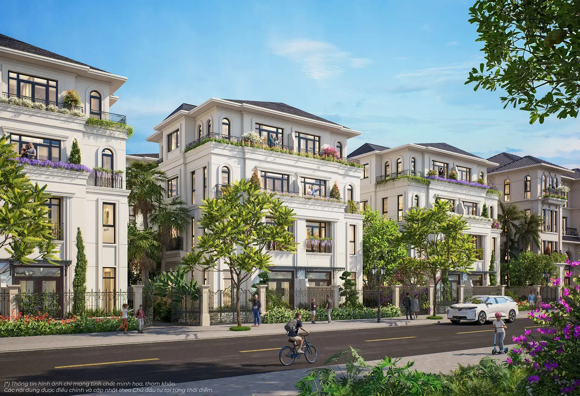 Biệt thự song lập tại Vinhomes Global Sportia